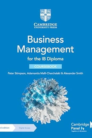 Business Management for the IB Diploma Coursebook with Digital Access (2 Years)