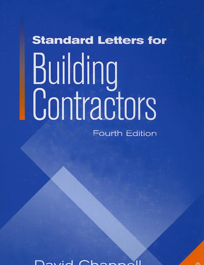 Standard Letters for Building Contractors