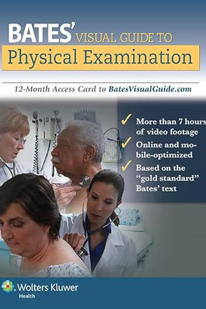Bates' Visual Guide to Physical Examination: 12-Month Access Card to BatesVisualGuide.com