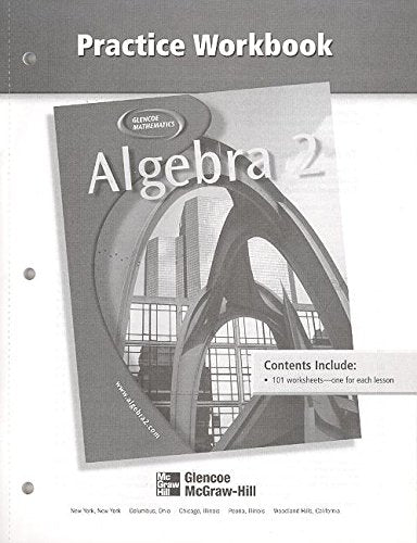 Algebra 2 Practice Workbook
