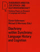 Diachrony within Synchrony: Language History and Cognition: Papers from the International Symposium at the University of Duisburg 26-28 March 1990 ... Papers on Research in Language and Culture)
