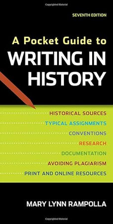 A Pocket Guide to Writing in History