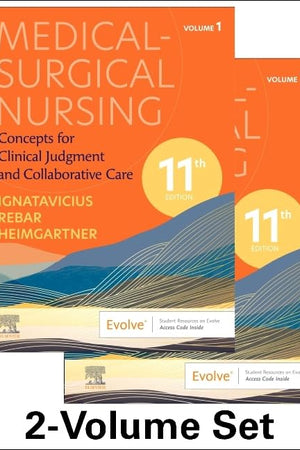 Medical-Surgical Nursing: Concepts for Clinical Judgment and Collaborative Care , 2-Volume Set (Evolve: Student Resources)