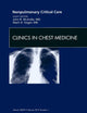 Nonpulmonary Critical Care, An Issue of Clinics in Chest Medicine (Volume 30-1) (The Clinics: Internal Medicine, Volume 30-1)