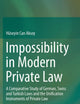 Impossibility in Modern Private Law: A Comparative Study of German, Swiss and Turkish Laws and the Unification Instruments of Private Law