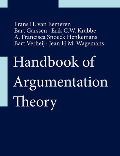 Handbook of Argumentation Theory