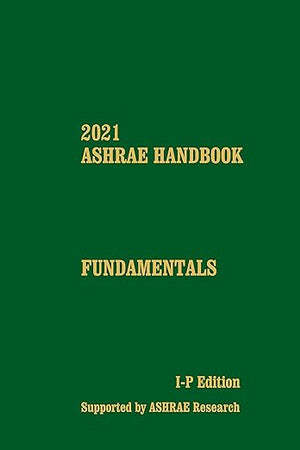 2021 ASHRAE Handbook -- Fundamentals (I-P)