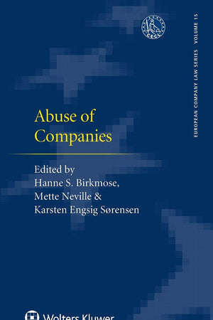 Abuse of Companies (European Company Law, 15)