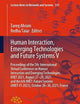 Human Interaction, Emerging Technologies and Future Systems V: Proceedings of the 5th International Virtual Conference on Human Interaction and ... (Lecture Notes in Networks and Systems, 319)
