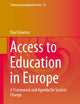 Access to Education in Europe: A Framework and Agenda for System Change (Lifelong Learning Book Series, 21)