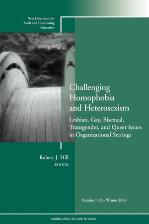 Challenging Homophobia Heterosexism 112
