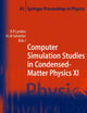 Computer Simulation Studies in Condensed-Matter Physics XI: Proceedings of the Eleventh Workshop Athens, GA, USA, February 22–27, 1998 (Springer Proceedings in Physics)