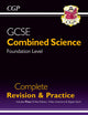 New GCSE Combined Science Foundation Complete Revision & Practice w/ Online Ed, Videos & Quizzes (CGP GCSE Combined Science 9-1 Revision)