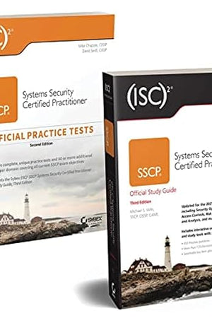 ISC2 SSCP Systems Security Certified Practitioner Official Study Guide & Practice Tests Bundle