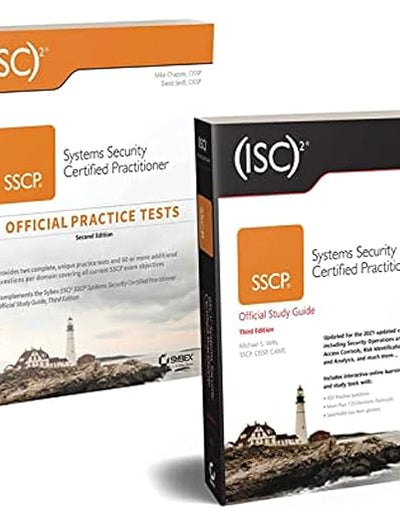 ISC2 SSCP Systems Security Certified Practitioner Official Study Guide & Practice Tests Bundle