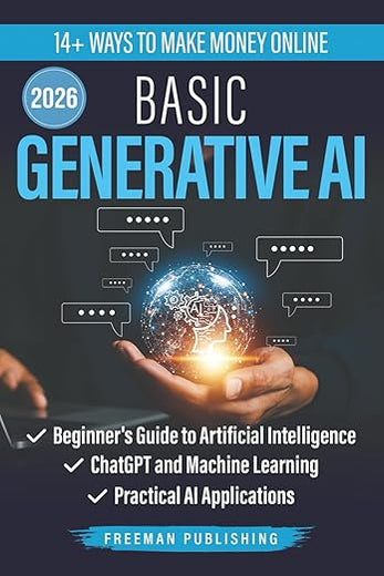 Basic Generative AI: Beginner's Guide to Artificial Intelligence, ChatGPT and Machine Learning, Practical AI Applications