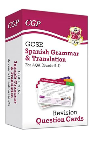 New Grade 9-1 GCSE AQA Spanish: Grammar & Translation Revision Question Cards (CGP GCSE Spanish 9-1 Revision)