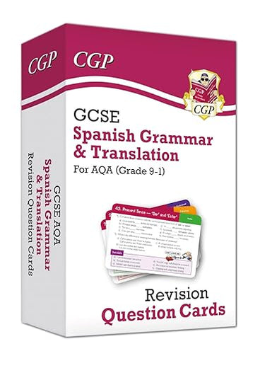 New Grade 9-1 GCSE AQA Spanish: Grammar & Translation Revision Question Cards (CGP GCSE Spanish 9-1 Revision)