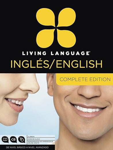 Living Language English for Spanish Speakers, Complete Edition (ESL/ELL): Beginner through advanced course, including 3 coursebooks, 9 audio CDs, and free online learning