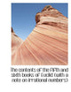 The Contents of the Fifth and Sixth Books of Euclid (with a Note on Irrational Numbers)