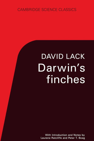 Darwin's Finches (Cambridge Science Classics)