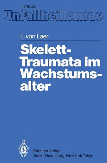 Skelett-Traumata im Wachstumsalter (Hefte zur Zeitschrift 