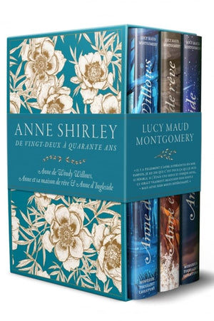 Coffret saga Anne Shirley 4 à 6 - De vingt-deux à quarante a