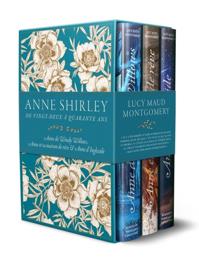 Coffret saga Anne Shirley 4 à 6 - De vingt-deux à quarante a