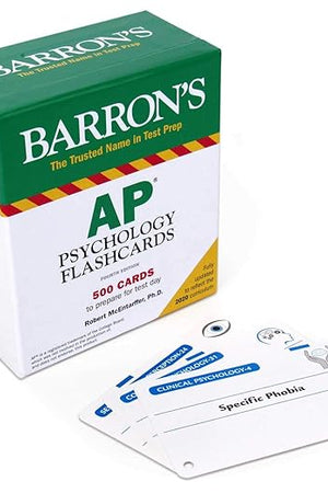 AP Psychology Flashcards (Barron's AP Prep)