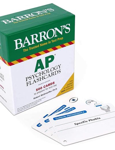 AP Psychology Flashcards (Barron's AP Prep)