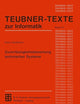 Zuverlässigkeitsbewertung technischer Systeme: Modelle für Zuverlässigkeitsstrukturen und ihre analytische Auswertung (Teubner Texte zur Informatik, 21) (German Edition)