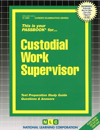 Custodial Work Supervisor(Passbooks)