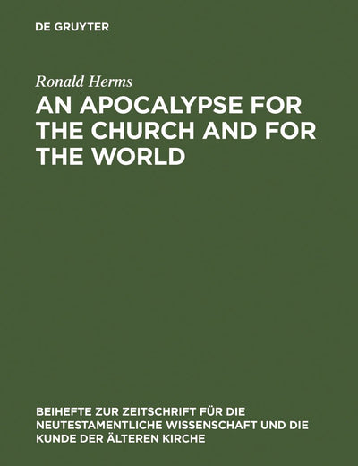 An Apocalypse for the Church and for the World
