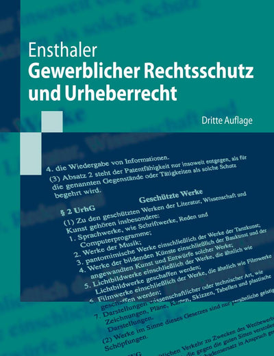 Gewerblicher Rechtsschutz und Urheberrecht (Springer-Lehrbuch) (German Edition)
