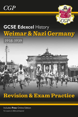 New Grade 9-1 GCSE History Edexcel Topic Guide - Weimar and Nazi Germany, 1918-39 (CGP GCSE History 9-1 Revision)