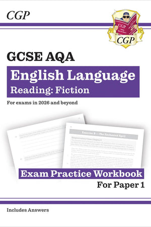 New Grade 9-1 GCSE English Language AQA Reading Skills Workbook: Fiction (includes Answers) (CGP GCSE English 9-1 Revision)