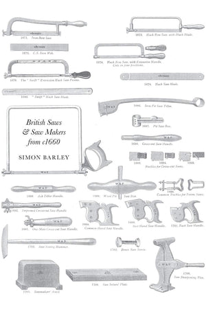 British Saws and Sawmakers from 1660