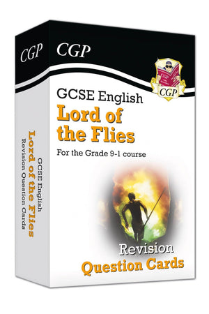 New Grade 9-1 GCSE English - Lord of the Flies Revision Question Cards (CGP GCSE English 9-1 Revision)