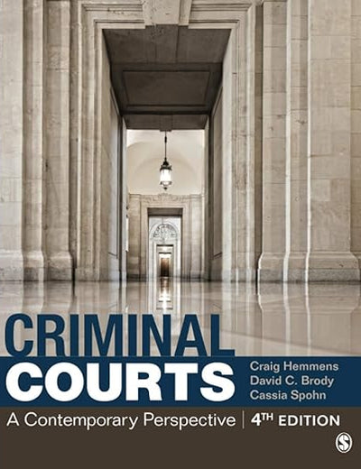 Criminal Courts: A Contemporary Perspective