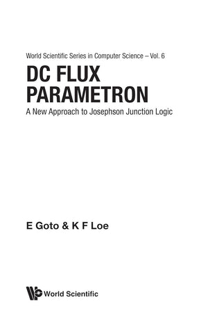 Dc Flux Parametron (World Scientific Computer Science)