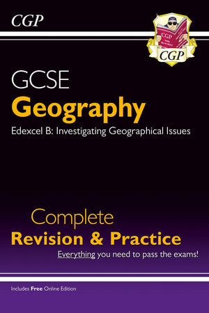 New Grade 9-1 GCSE Geography Edexcel B Complete Revision & Practice (with Online Edition) (CGP GCSE Geography 9-1 Revision)