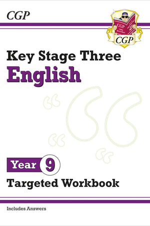 New KS3 English Year 9 Targeted Workbook (with answers) (CGP KS3 English)