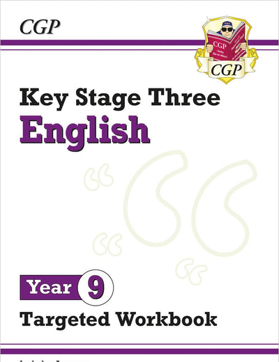 New KS3 English Year 9 Targeted Workbook (with answers) (CGP KS3 English)