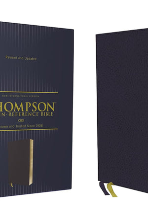 NIV, Thompson Chain-Reference Bible, Leathersoft, Navy, Red Letter, Comfort Print