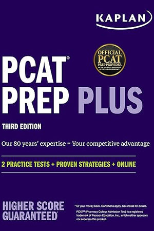 PCAT Prep Plus:: Includes 2 Practice Tests + Proven Strategies + Online (Kaplan Test Prep)