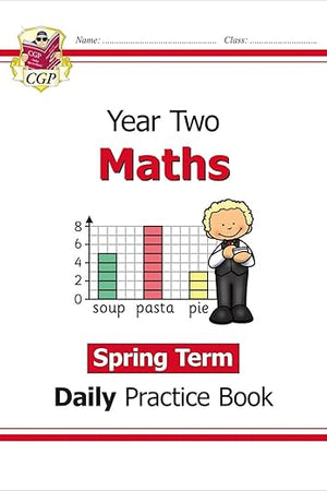 New KS1 Maths Daily Practice Book: Year 2 - Spring Term: superb for catching up at home (CGP KS1 Maths)