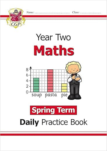New KS1 Maths Daily Practice Book: Year 2 - Spring Term: superb for catching up at home (CGP KS1 Maths)