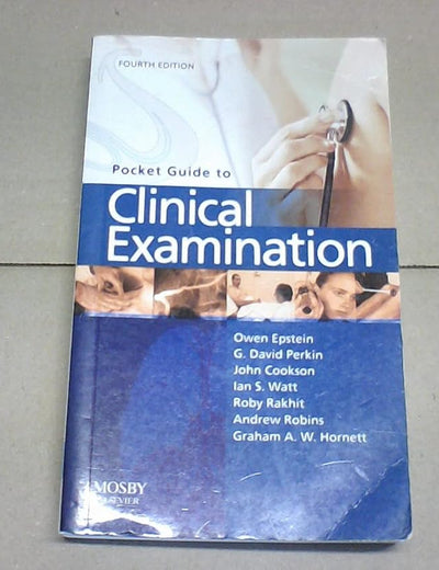 Pocket Guide to Clinical Examination (Pocket Guide To... (Mosby))