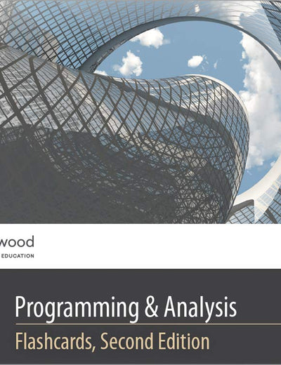 Programming & Analysis 5.0 Flashcards