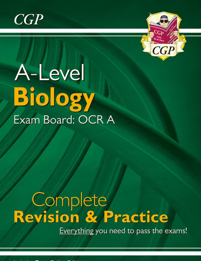 New A-Level Biology for 2018: OCR A Year 1 & 2 Complete Revision & Practice with Online Edition (CGP A-Level Biology)
